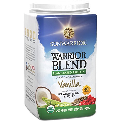 Sunwarrior Warrior Blend Vanille, 1er Pack (1 x 1 kg)